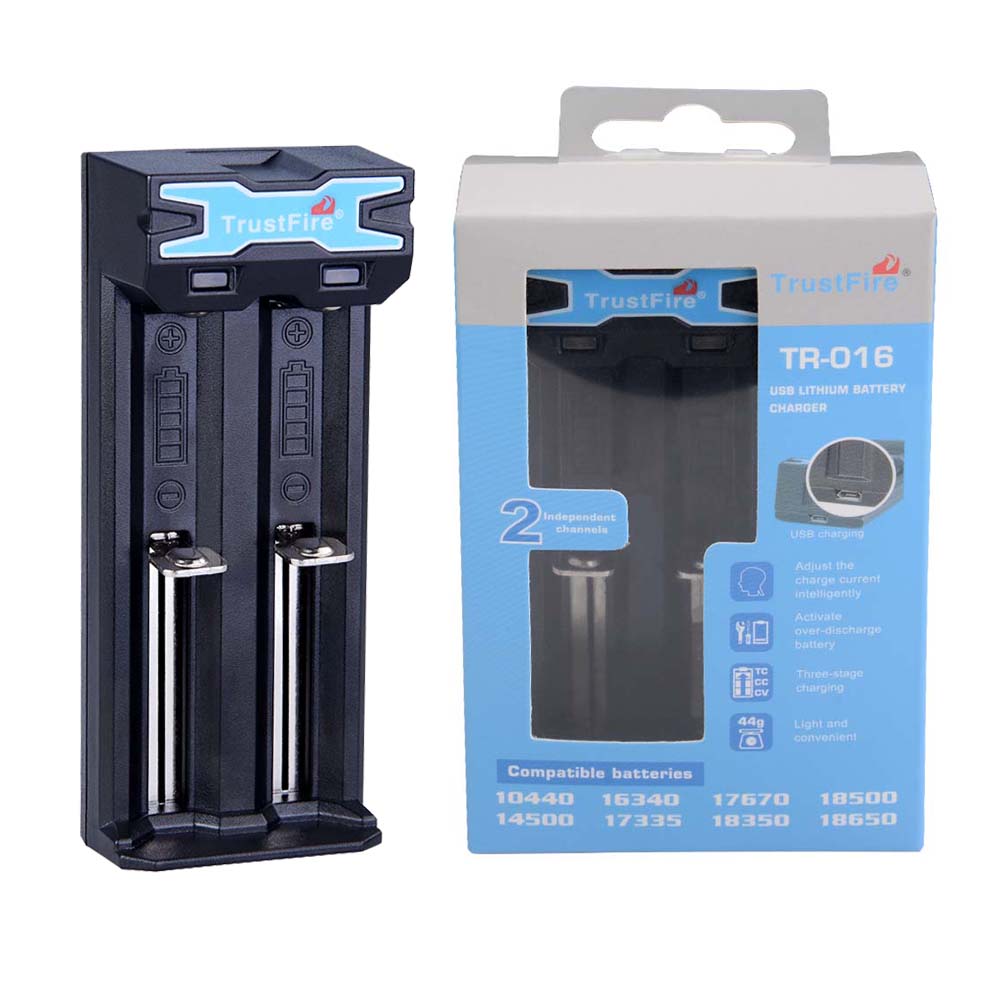Renewable Energy Battery - TrustFire TR016 Universal Battery Charger For