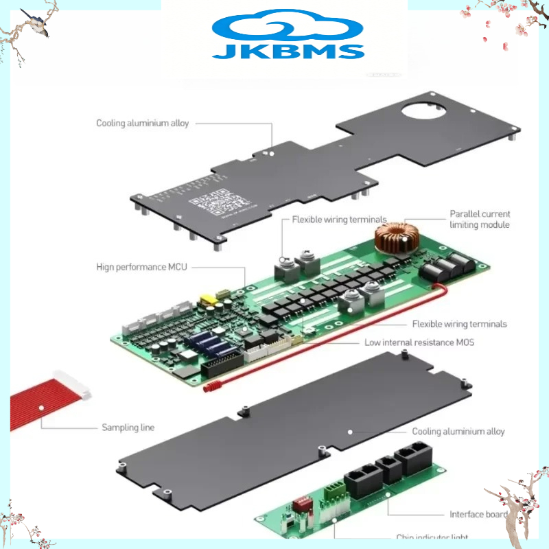 Smart Bms - JIKONG JKBMS V19 Inverter BMS JK-PB2A16S20P