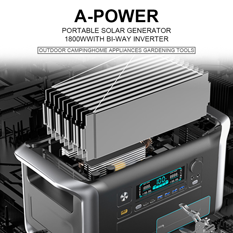 1800W Portable Power Station P - đánh giá và giá Lifepo4 Battery Pack