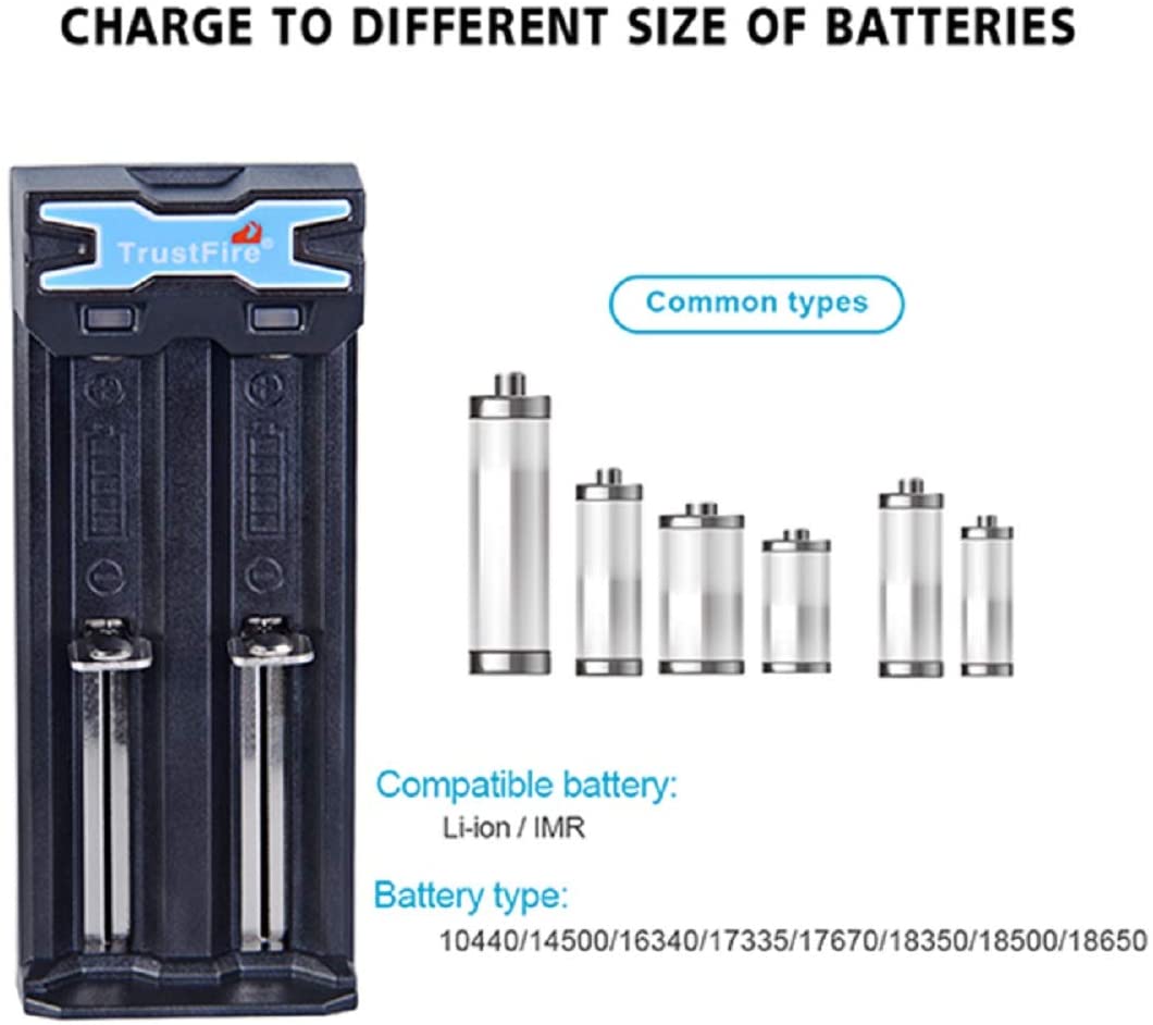 TrustFire TR016 Universal Batt - đánh giá và giá Renewable Energy Battery