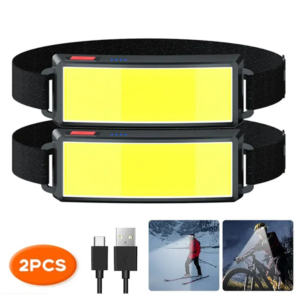 COB Portable LED Headlights Ou - đánh giá và giá Renewable Energy Battery
