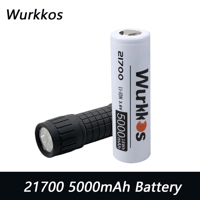 Wurkkos 21700 5000mAh Recharge - đánh giá và giá Renewable Energy Battery
