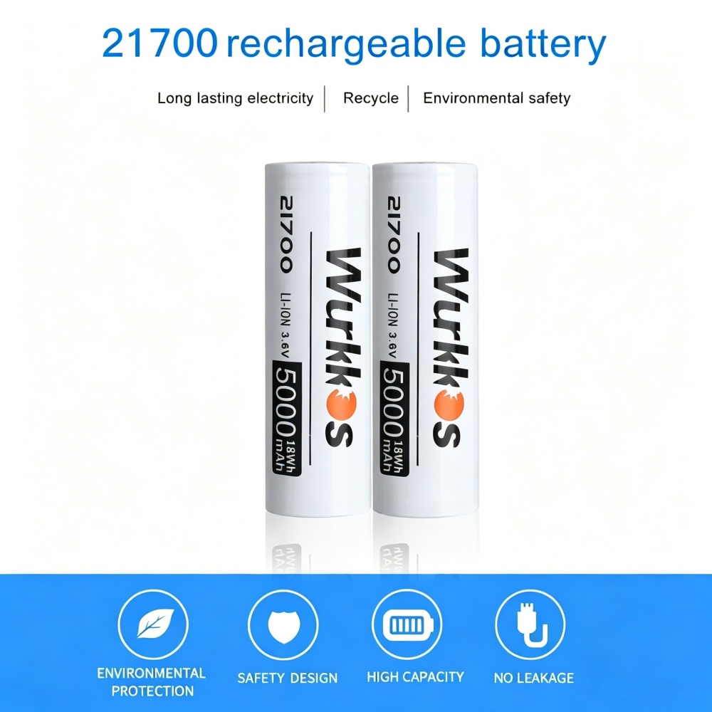 Wurkkos 21700 5000mAh Recharge - đánh giá và giá Renewable Energy Battery