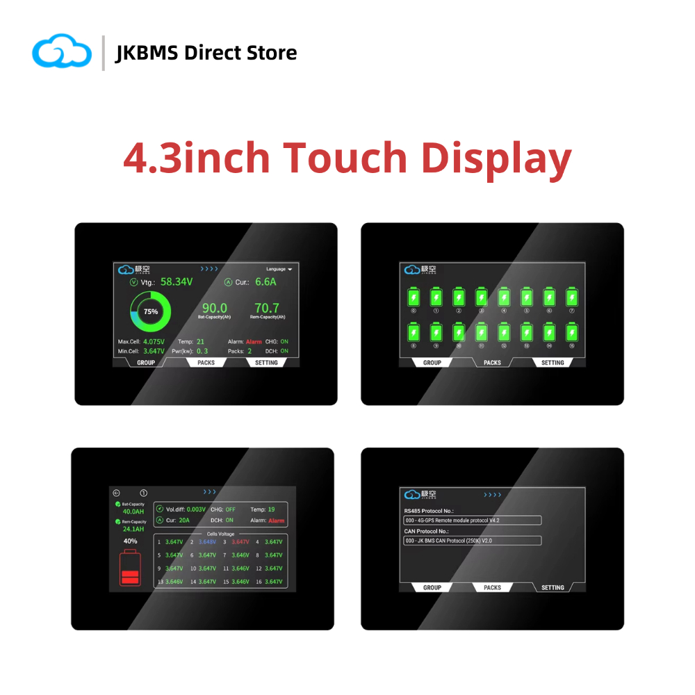 JIKONG V19 Display JKBMS 3.2 I - đánh giá và giá Smart Bms