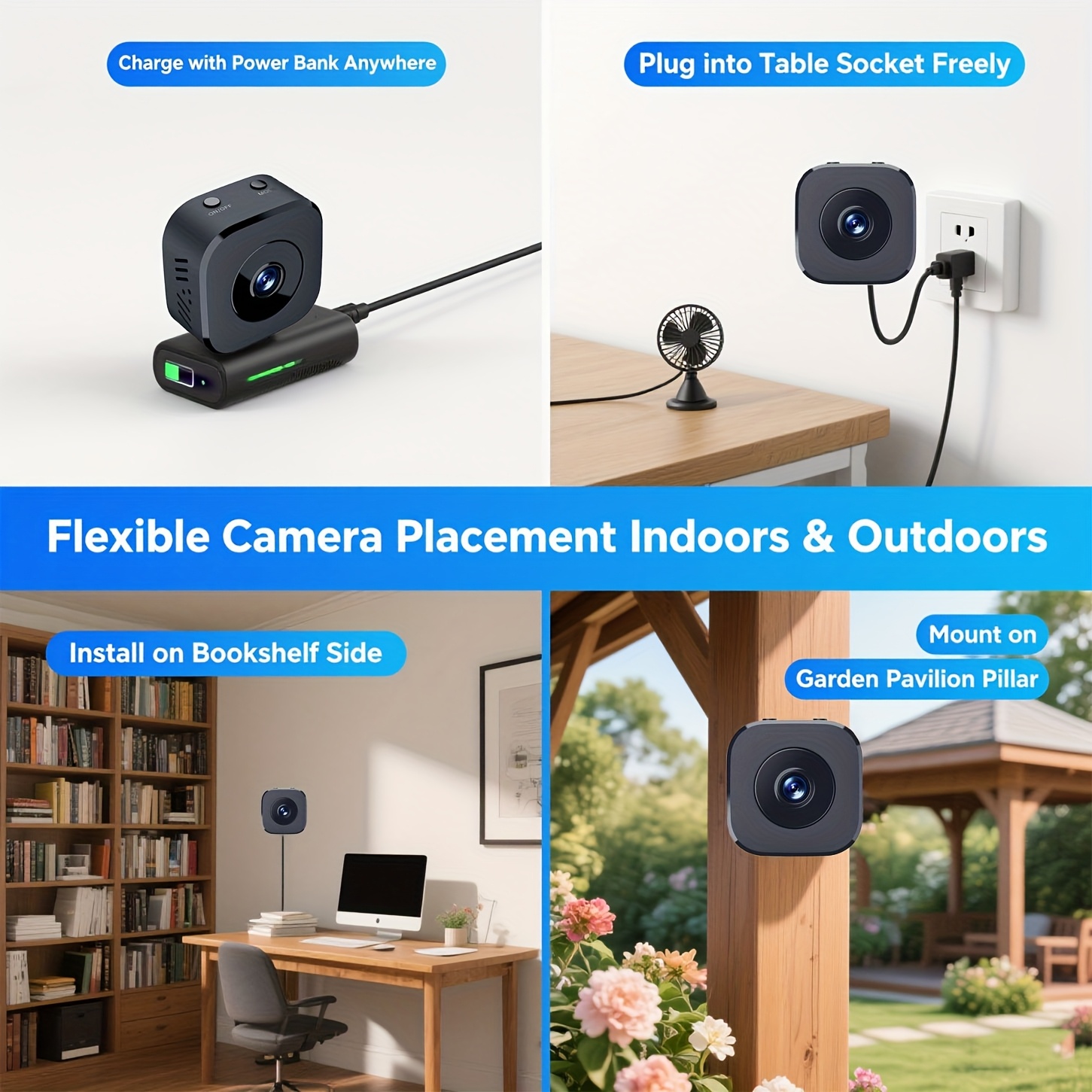 1080P HD Mini WiFi Camera Indo - đánh giá và giá Renewable Energy Battery