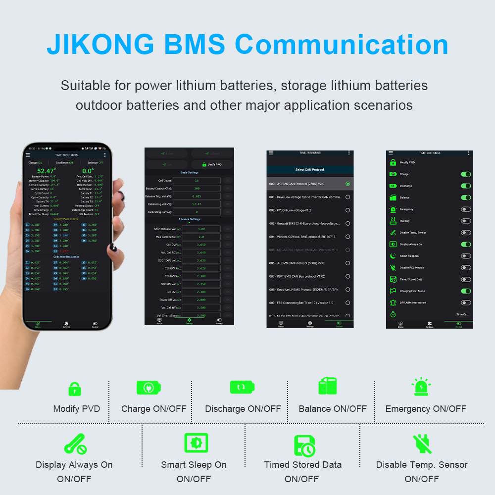 JIKONG V20 0.6AActive Balance  - đánh giá và giá Smart Bms