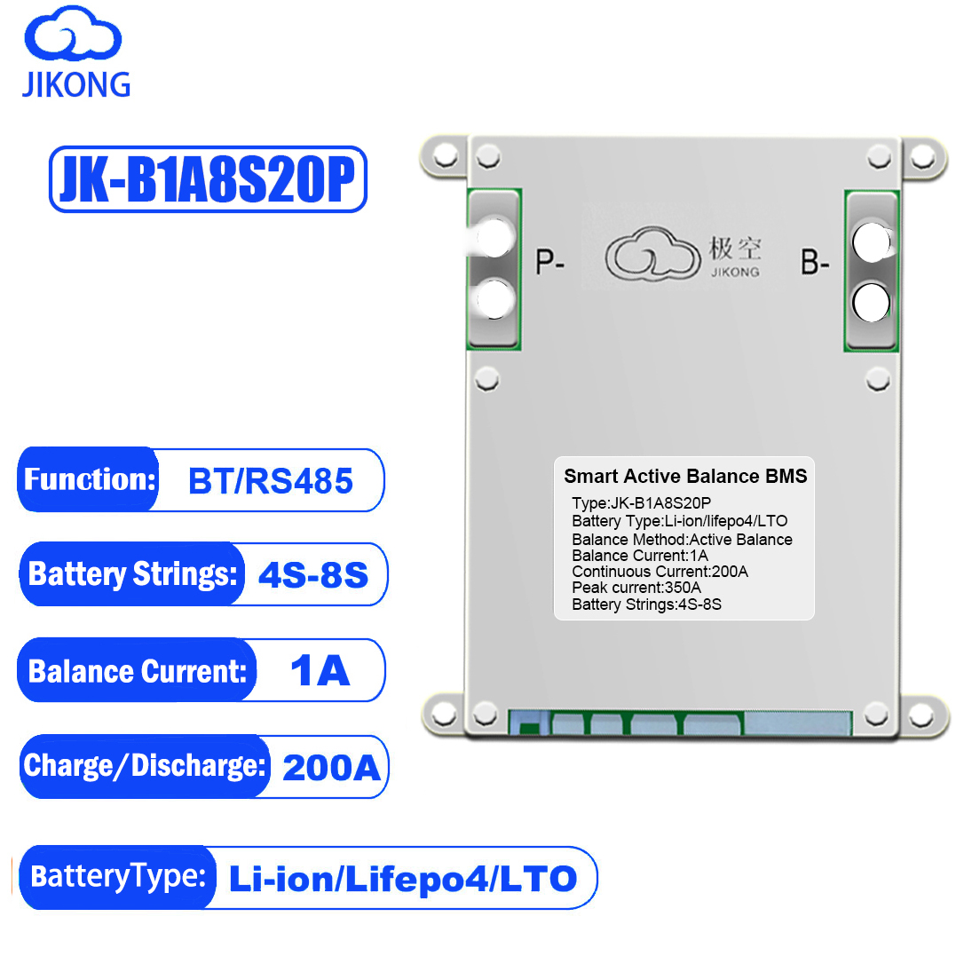 JK SMART BMS JK-B1A8S20P 1A Ac - đánh giá và giá Smart Bms